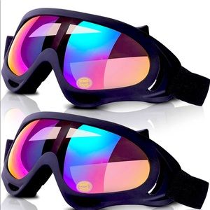 ⛷⛷2-Pack Snow Ski Goggles, Snowboard Goggles